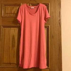 Pink Lily T shirt Dress